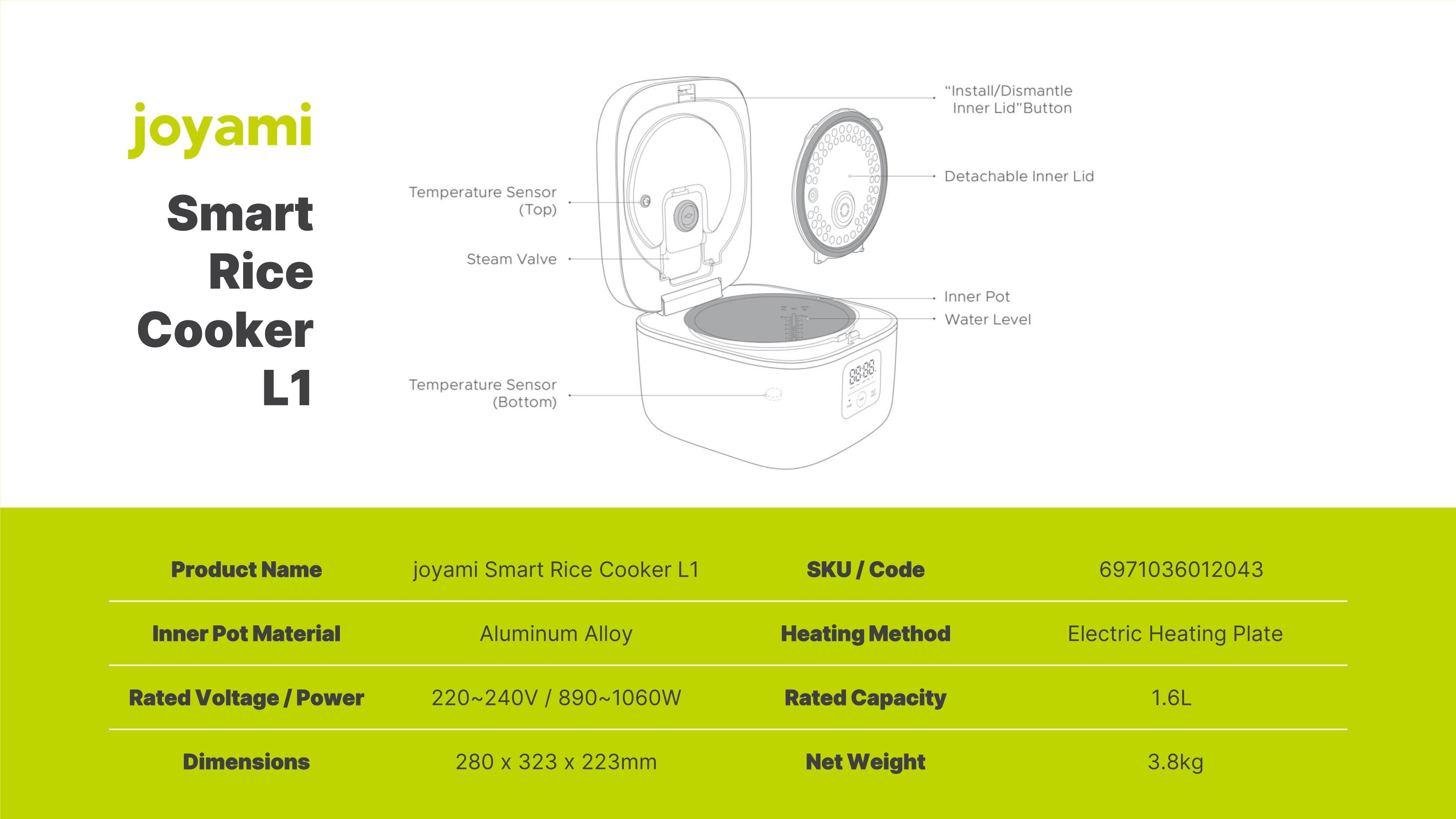 joyami Smart Rice Cooker